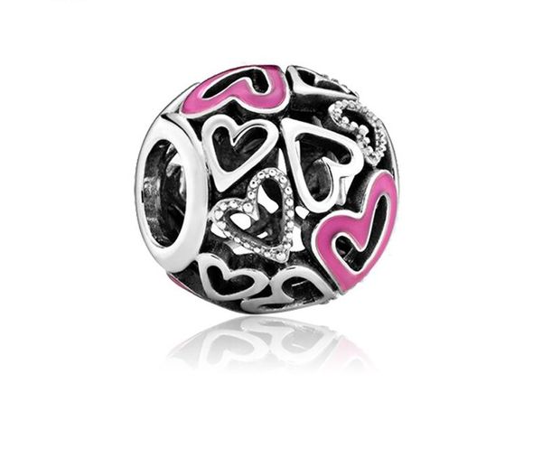 fit pandora charm bracelet hollow heart silver crystal clear cz charms bead 925 silver dangle diy jewelry european snake chain necklace & ba, Black
fit pandora charm bracelet hollow heart silver crystal clear cz charms bead 925 silver dangle diy jewelry european snake chain necklace & ba, Black
