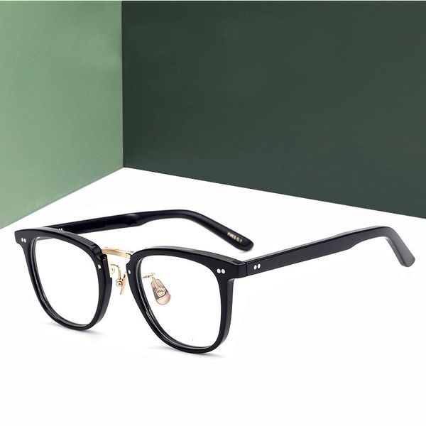 fashion sunglasses frames brand design hand made acetate glasses frame men retro square optical prescription eyeglasses women oculos de grau, Black
fashion sunglasses frames brand design hand made acetate glasses frame men retro square optical prescription eyeglasses women oculos de grau, Black