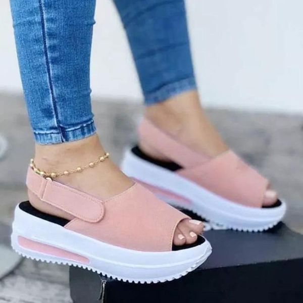sandals women's fashion casual peep toe platforms wedges beach sport shoes ladies summer rome high heels streetwear pink, Black
sandals women's fashion casual peep toe platforms wedges beach sport shoes ladies summer rome high heels streetwear pink, Black
