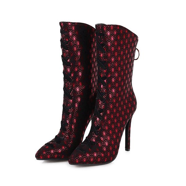 2021 new ladies calf boots fashion high heels womens boots plus size stiletto autumn and winter womens boots, Black
2021 new ladies calf boots fashion high heels womens boots plus size stiletto autumn and winter womens boots, Black