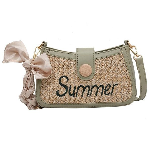 evening bags ladies messenger bag fashion casual designer brand mini shoulder straw handbag