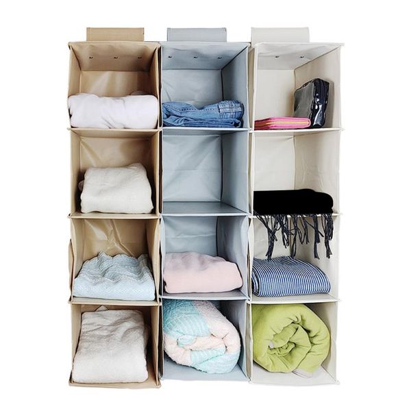 storage boxes & bins 4 shelf home hanging closet organizer oxford cloth large capacity wardrobe clothes collapsible nursery room easy instal
storage boxes & bins 4 shelf home hanging closet organizer oxford cloth large capacity wardrobe clothes collapsible nursery room easy instal