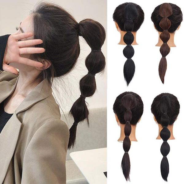 synthetic wigs dianqi hair black lantern bubble long ponytail grasp the clip for women fashionable
synthetic wigs dianqi hair black lantern bubble long ponytail grasp the clip for women fashionable