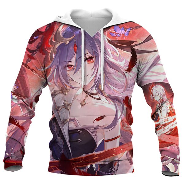 cloocl game genshin impact hoodies mens womens loose sweatshirts 3d printed harajuku clothes, Black
cloocl game genshin impact hoodies mens womens loose sweatshirts 3d printed harajuku clothes, Black