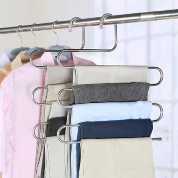 hangers & racks 1pc 5 layers s shape multifunctional clothes pants storage cloth rack multilayer hanger
hangers & racks 1pc 5 layers s shape multifunctional clothes pants storage cloth rack multilayer hanger