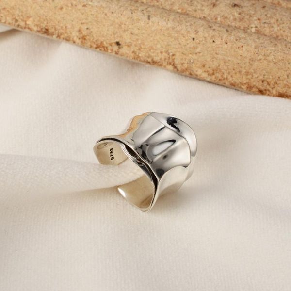 cluster rings trendy authentic sterling silver ring 925 glossy ins big round open index finger for women geometric fine jewelry, Golden;silver
cluster rings trendy authentic sterling silver ring 925 glossy ins big round open index finger for women geometric fine jewelry, Golden;silver