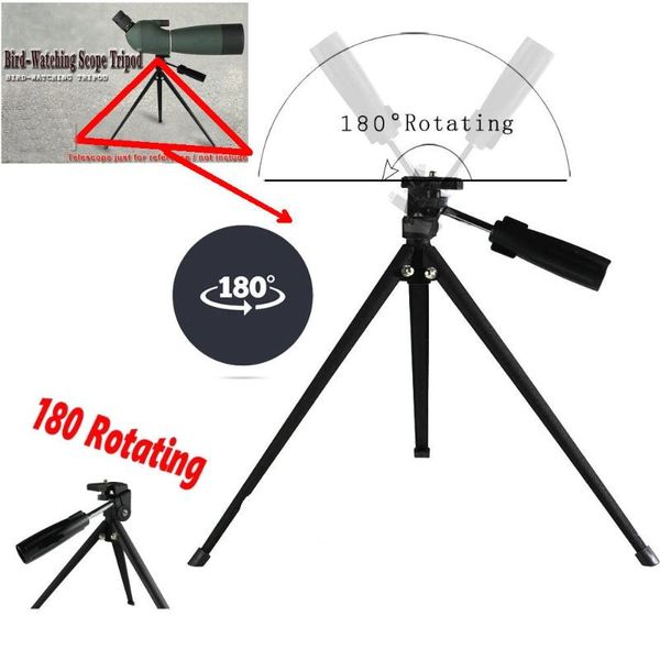telescope & binoculars 1/4 standard interface 180 rotating metal tripod for bird-watching telescope/night vision scope long term observation
telescope & binoculars 1/4 standard interface 180 rotating metal tripod for bird-watching telescope/night vision scope long term observation