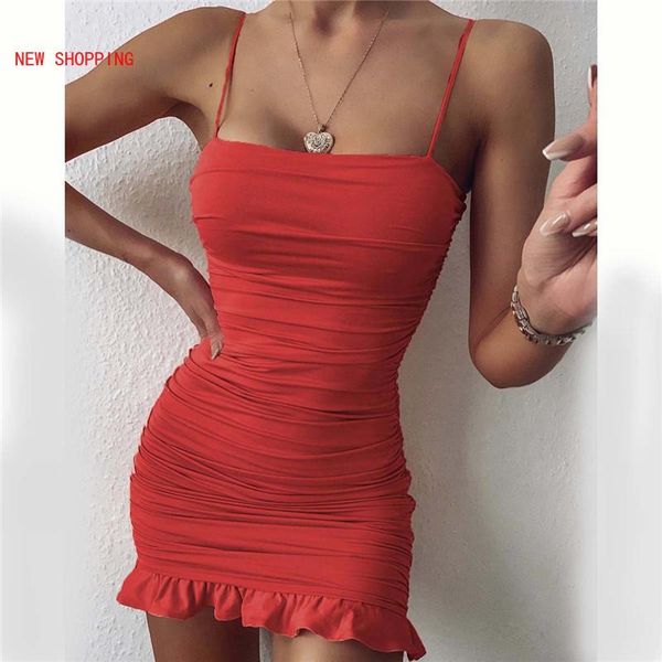 ruffles spaghetti strap dress bodycon mini summer ruched sleeveless backless party clubwear white dresses black casual, Black;gray
ruffles spaghetti strap dress bodycon mini summer ruched sleeveless backless party clubwear white dresses black casual, Black;gray