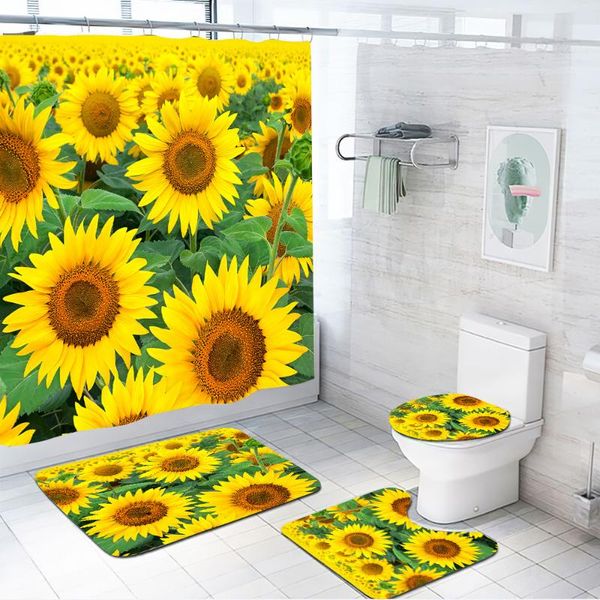 shower curtains jelis 4pcs set 3d sunflower plant print nordic style curtain hook natural landscape home decoration bathroom
shower curtains jelis 4pcs set 3d sunflower plant print nordic style curtain hook natural landscape home decoration bathroom