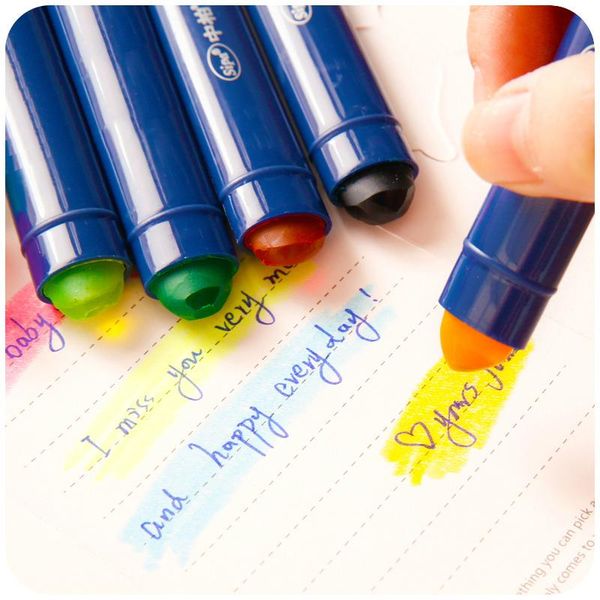 highlighters 25 pcs/lot crayon markers highlighter color drawing writer pen scrapbooking papeleria stationery art supplies, Black;red
highlighters 25 pcs/lot crayon markers highlighter color drawing writer pen scrapbooking papeleria stationery art supplies, Black;red