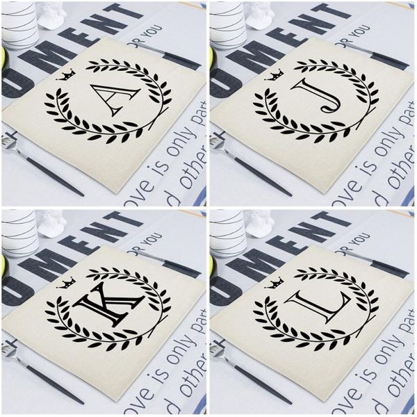 table napkin 42*32cm geometric letter wedding napkins dining mats drink coasters linen pads kitchen toalla algodon
table napkin 42*32cm geometric letter wedding napkins dining mats drink coasters linen pads kitchen toalla algodon