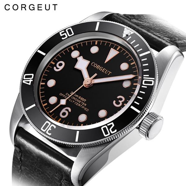 wristwatches men watch sapphire luminous corgeut famous male clock swim waterproof automatic wristwatch relogio masculino, Slivery;brown
wristwatches men watch sapphire luminous corgeut famous male clock swim waterproof automatic wristwatch relogio masculino, Slivery;brown