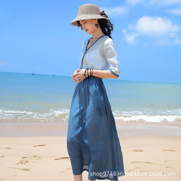 luxury cheongsam ramie cheongsam modified dr's summer chine young style slim temperament republic of china drs, Blue;red
luxury cheongsam ramie cheongsam modified dr's summer chine young style slim temperament republic of china drs, Blue;red