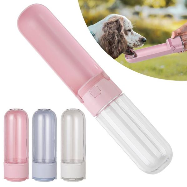 dog bowls & feeders 420ml pet water bottle portable drinking feeder for dogs outdoor travel dispenser bowl supplies
dog bowls & feeders 420ml pet water bottle portable drinking feeder for dogs outdoor travel dispenser bowl supplies