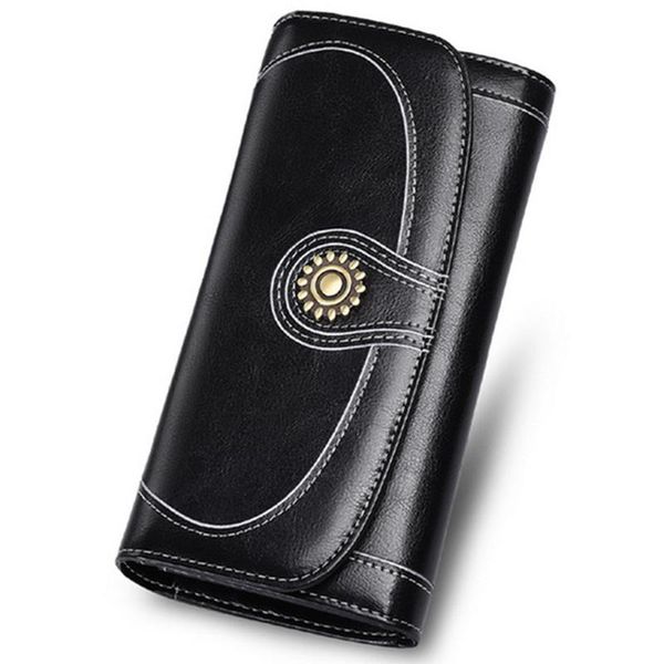 wallets sendefn split leather long wallet brand female vintage women young lady purses coin purse for iphone7s, Red;black
wallets sendefn split leather long wallet brand female vintage women young lady purses coin purse for iphone7s, Red;black
