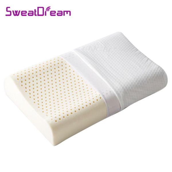 pillow pure natural latex orthopedic massage neck cervical spine protected remedial big vertebrae 60x40cm bed sleeping
pillow pure natural latex orthopedic massage neck cervical spine protected remedial big vertebrae 60x40cm bed sleeping