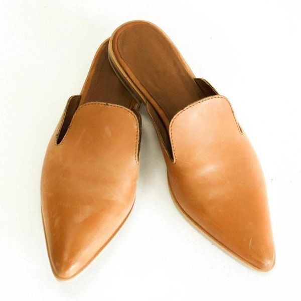 slippers leather women low heel fashion mule shoes pointed toe slides patchwork sandal ladies zapatos mujer nice, Black
slippers leather women low heel fashion mule shoes pointed toe slides patchwork sandal ladies zapatos mujer nice, Black