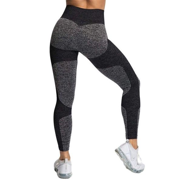 women's leggings european and american seamless hip buttocks moisture wicking yoga pants sports fitness hips female, Black
women's leggings european and american seamless hip buttocks moisture wicking yoga pants sports fitness hips female, Black