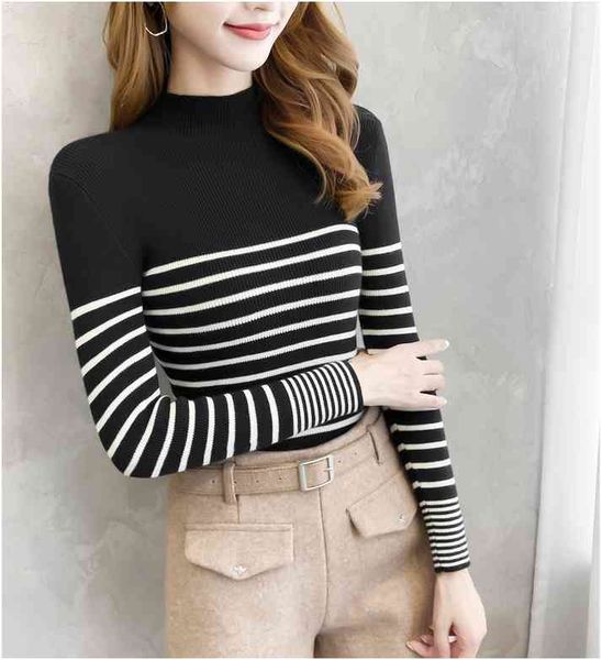 women's sweaters suéter feminino gola alta de malha, zÃper casual folgado manga comprida 8rkn, White;black
women's sweaters suéter feminino gola alta de malha, zÃper casual folgado manga comprida 8rkn, White;black
