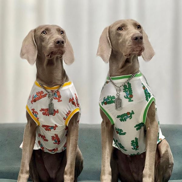dog apparel summer thin section large mesh vest golden retriever labrador doberman clothes breathable anti-hair falling
dog apparel summer thin section large mesh vest golden retriever labrador doberman clothes breathable anti-hair falling