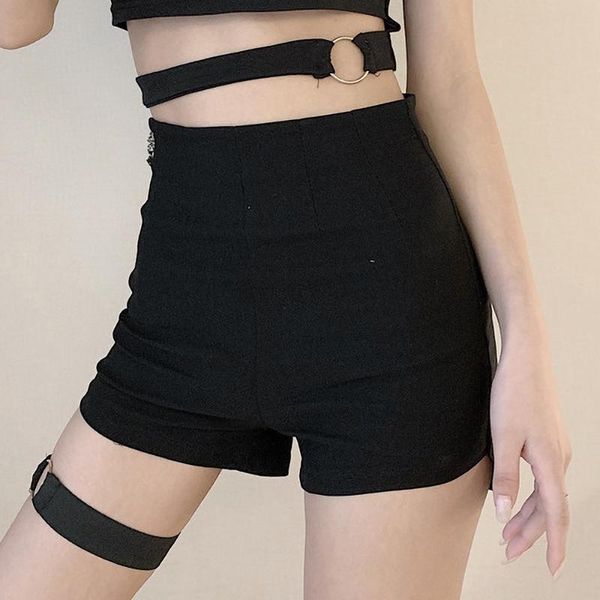 korean women solid high waist skinny shorts casual female zipper empire mujer mini slim a-line with strap women's, White;black
korean women solid high waist skinny shorts casual female zipper empire mujer mini slim a-line with strap women's, White;black