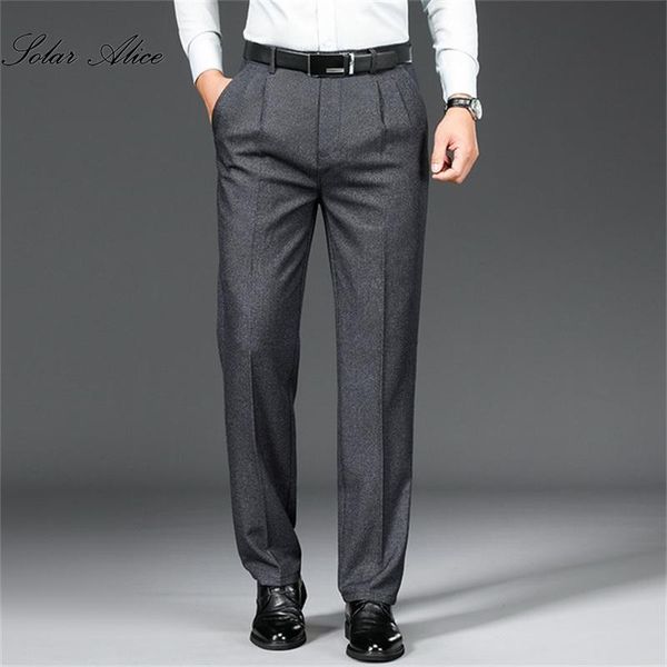 men's pants 2021 autumn and winter high-waist straight-leg business casual middle-aged stretch loose trousers, Black
men's pants 2021 autumn and winter high-waist straight-leg business casual middle-aged stretch loose trousers, Black