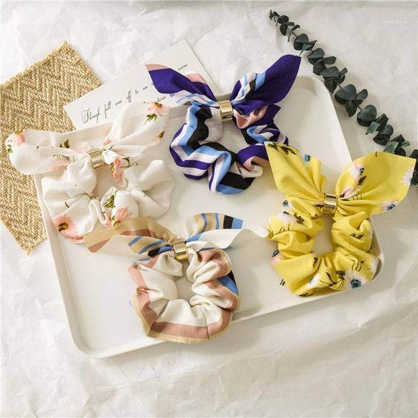 floral striped knotted elastic hair bands ear bowknot tie rope metal buckle scrunchies ring accessories1
floral striped knotted elastic hair bands ear bowknot tie rope metal buckle scrunchies ring accessories1