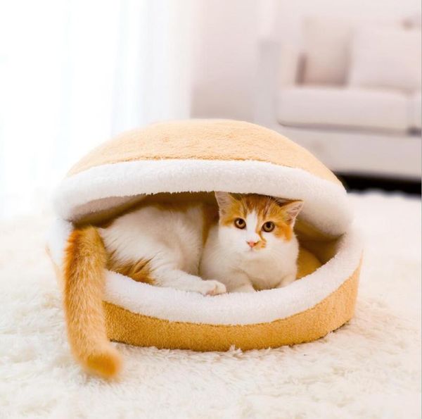 cat beds & furniture bed house hamburger disassemblability windproof pet puppy nest shell hiding burger bun for winter
cat beds & furniture bed house hamburger disassemblability windproof pet puppy nest shell hiding burger bun for winter