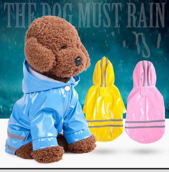 dog apparel clothes spring and summer clothing pu reflective pet raincoat hooded rain coat
dog apparel clothes spring and summer clothing pu reflective pet raincoat hooded rain coat