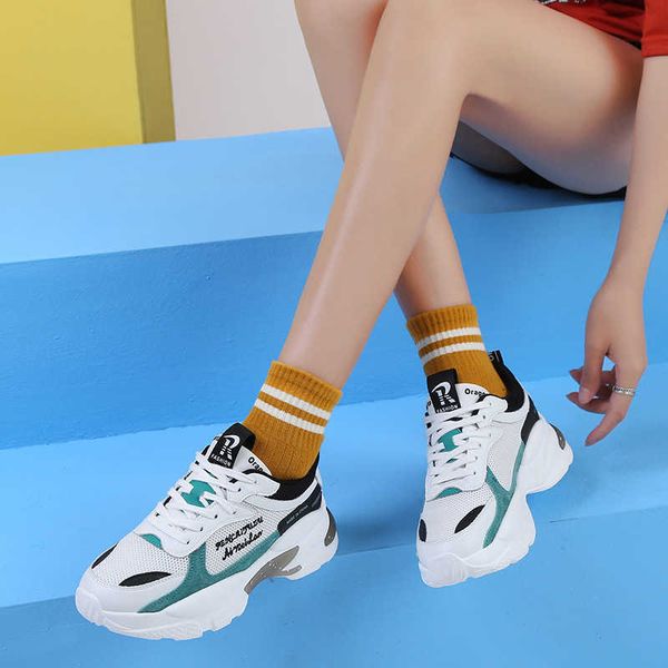 2021 spring leather breathable student raised daddy shoes women's korean version net red versatile trend sneakers women
2021 spring leather breathable student raised daddy shoes women's korean version net red versatile trend sneakers women