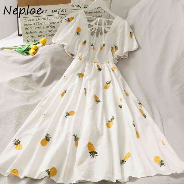neploe new elegant square collar dress summer pineapple print white midi vestidos women big swing a-line party dresses 210423, Black;gray
neploe new elegant square collar dress summer pineapple print white midi vestidos women big swing a-line party dresses 210423, Black;gray