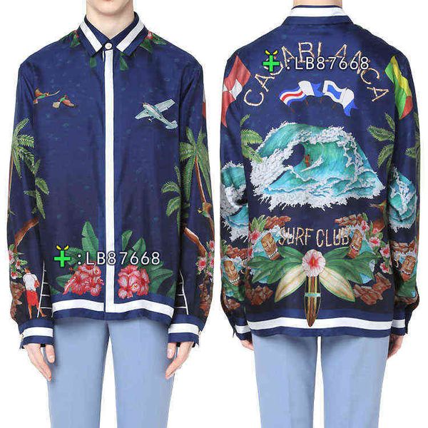 silk shirt casablanca style surf club 21ss holiday flower wave silk long sleeve shirt, White;black
silk shirt casablanca style surf club 21ss holiday flower wave silk long sleeve shirt, White;black