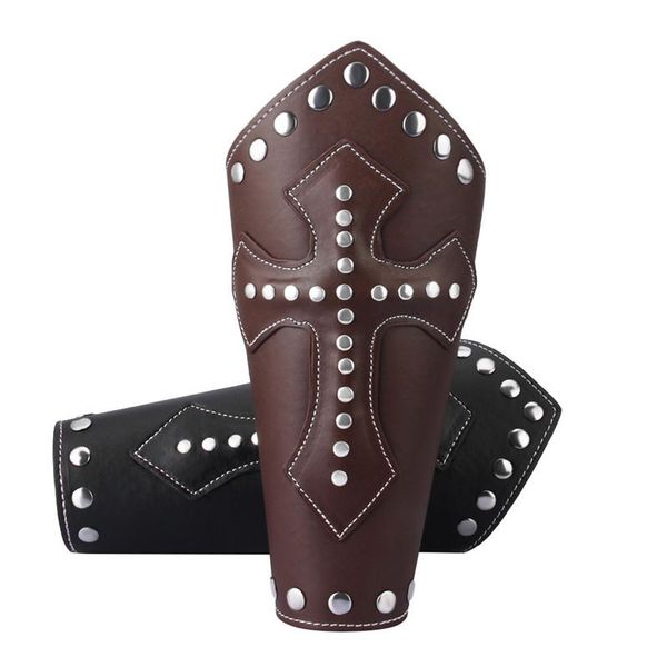 party masks steampunk cross larp rivets bandage gauntlet hospitaller templar knights bracelet wristband medieval leather arm armor cuff
party masks steampunk cross larp rivets bandage gauntlet hospitaller templar knights bracelet wristband medieval leather arm armor cuff