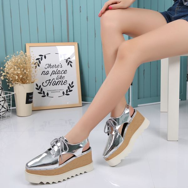 women platform summer boots thick bottom fashion real leather luxurys girl shoes elyse star boot britt wedge lace-up flat high heel designer, Black
women platform summer boots thick bottom fashion real leather luxurys girl shoes elyse star boot britt wedge lace-up flat high heel designer, Black