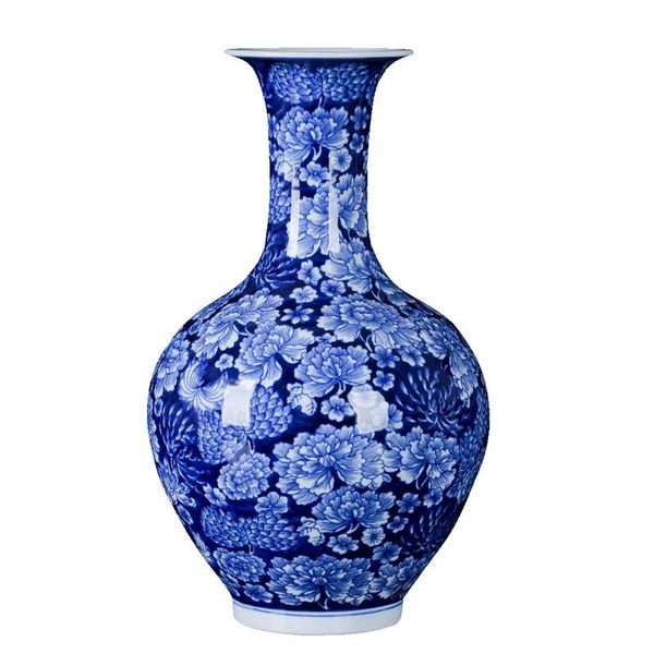 vases jingdezhen ceramics modern simple blue and white porcelain ten thousand flower vase decoration household living room
vases jingdezhen ceramics modern simple blue and white porcelain ten thousand flower vase decoration household living room