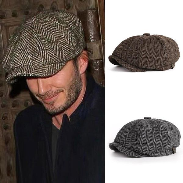 berets fashion solid color vintage sboy hat korean version spring autumn casual tide personality beret cap, Blue;gray
berets fashion solid color vintage sboy hat korean version spring autumn casual tide personality beret cap, Blue;gray