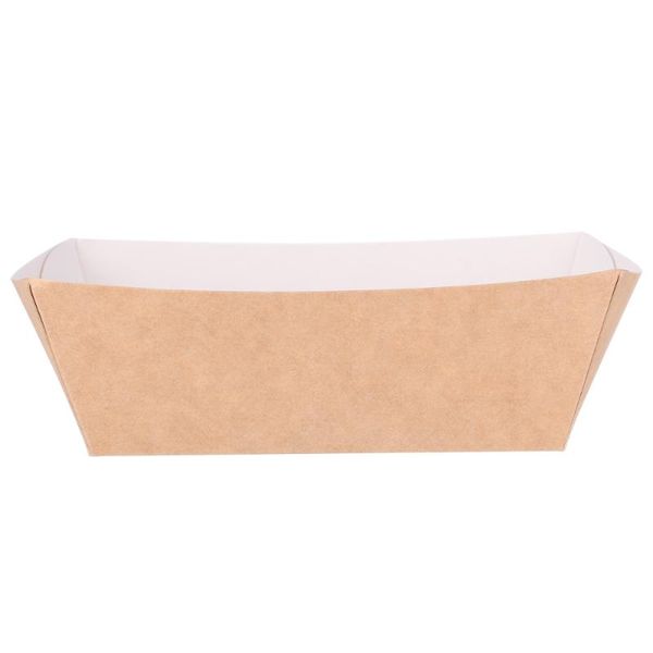 kitchen storage & organization 100 pcs disposable paper serving tray kraft take-out box boat shape snack open french fries chicken
kitchen storage & organization 100 pcs disposable paper serving tray kraft take-out box boat shape snack open french fries chicken