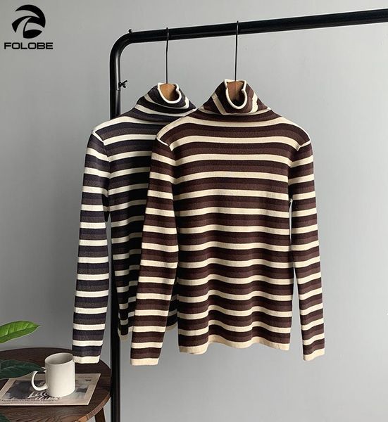 women's sweaters 2021 autumn winter turtleneck knitted sweater women striped all-match pullover female soft korean style clothing, White;black
women's sweaters 2021 autumn winter turtleneck knitted sweater women striped all-match pullover female soft korean style clothing, White;black