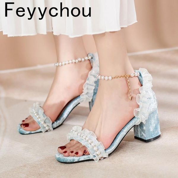 sandals women's med heel peep toe ankle-strap pearl buckle tassel corduroy patchwork 2021 fashion casual blue, Black
sandals women's med heel peep toe ankle-strap pearl buckle tassel corduroy patchwork 2021 fashion casual blue, Black