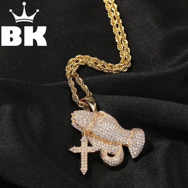 pendant necklaces the bling king prayer hands necklace color hiphop full iced out cubic zirconia cz stone, Silver
pendant necklaces the bling king prayer hands necklace color hiphop full iced out cubic zirconia cz stone, Silver