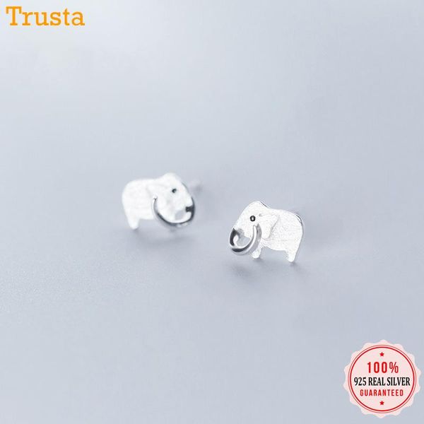 stud trusta minimalist genuine 925 sterling silver sweet wire drawing elephant earring for women friends jewelry gift da566, Golden;silver
stud trusta minimalist genuine 925 sterling silver sweet wire drawing elephant earring for women friends jewelry gift da566, Golden;silver