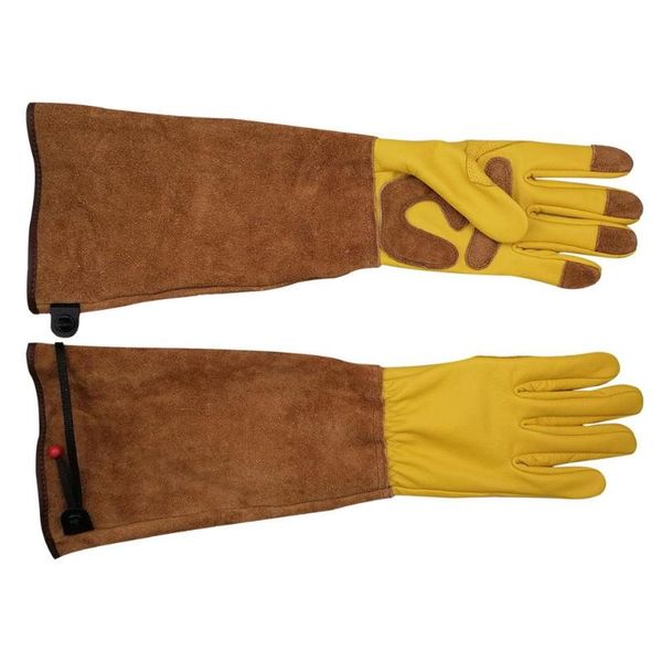 disposable gloves 1.51 inch rose pruning for men and women extra long breathable goatskin leather thorn proof gardening gauntlet
disposable gloves 1.51 inch rose pruning for men and women extra long breathable goatskin leather thorn proof gardening gauntlet