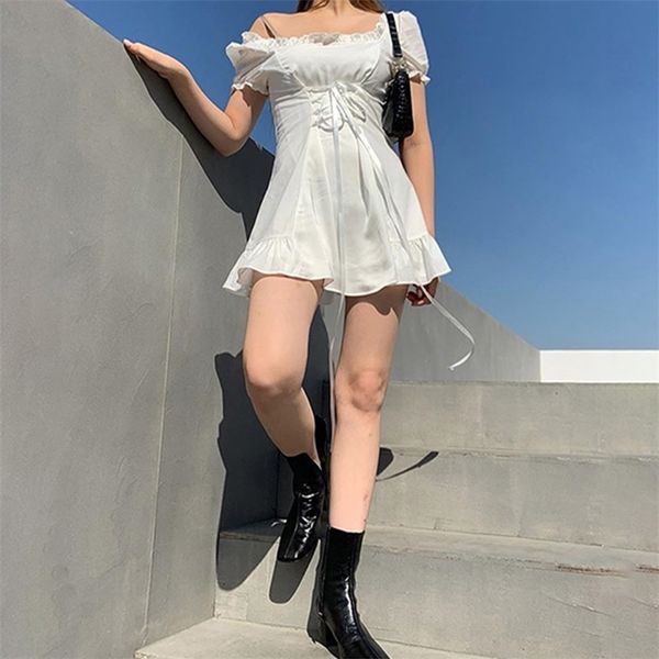 fashion elegant bow white female mini dress summer party birthday festival cute french romantic silk women 210520, Black;gray
fashion elegant bow white female mini dress summer party birthday festival cute french romantic silk women 210520, Black;gray