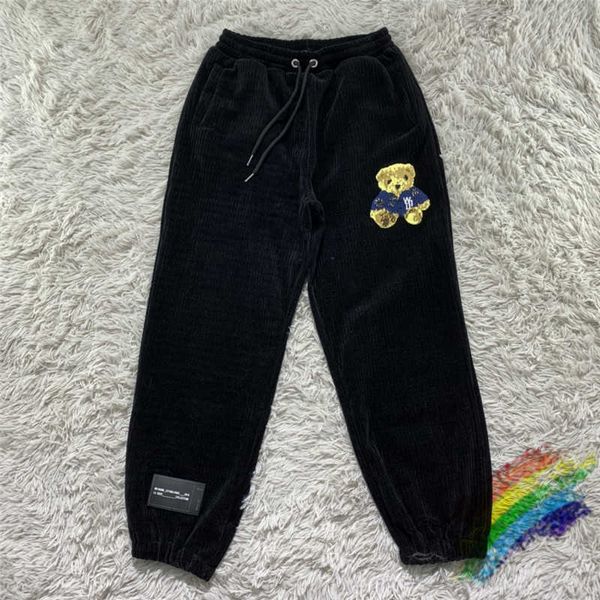 men's pants pants heavy fabric embroidery bear we11done sweatpants men women quality welldone tro mmv5, Black
men's pants pants heavy fabric embroidery bear we11done sweatpants men women quality welldone tro mmv5, Black