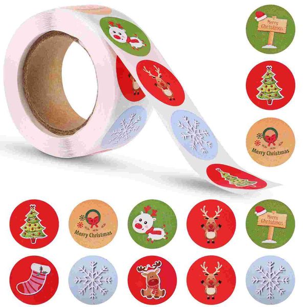 gift wrap toyvian 1 roll/500pcs christmas holiday stickers roll self adhesive sealing envelopes label tag decorative
gift wrap toyvian 1 roll/500pcs christmas holiday stickers roll self adhesive sealing envelopes label tag decorative