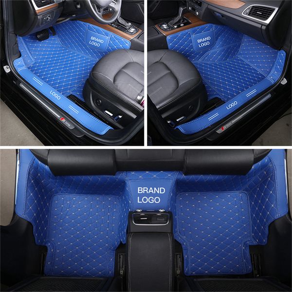 custom fit car accessories car mat waterproof pu leather eco friendly material for vast of vehicle full set carpet with logo design for ford
custom fit car accessories car mat waterproof pu leather eco friendly material for vast of vehicle full set carpet with logo design for ford
