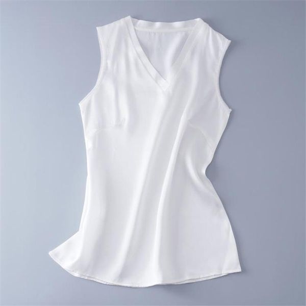 women's blouses & shirts woman shirt lady seda chemise la camisa arriba plus size 100% silk blouse female summer oversized hedging, White
