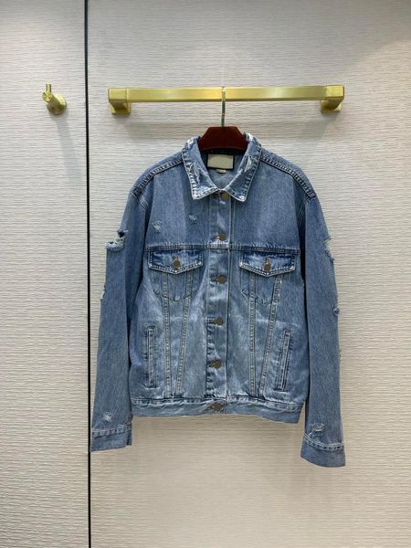 women's jackets 3d cut slim denim women autumn 2021 fashion hole design big pocket jacket embroidery cat, Black;brown
women's jackets 3d cut slim denim women autumn 2021 fashion hole design big pocket jacket embroidery cat, Black;brown