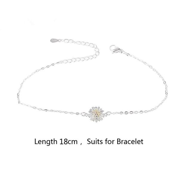 charm bracelets silver plated daisies flower anklet female foot chain fashion jewelry 193e, Golden;silver
charm bracelets silver plated daisies flower anklet female foot chain fashion jewelry 193e, Golden;silver