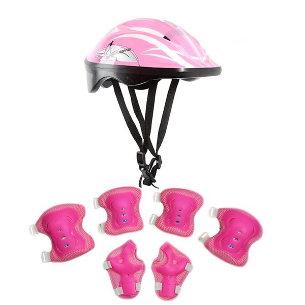 cycling helmets 7pcs/set safety helmet knee elbow pad sets children skate bicycle protection guard for kids boy girl
cycling helmets 7pcs/set safety helmet knee elbow pad sets children skate bicycle protection guard for kids boy girl